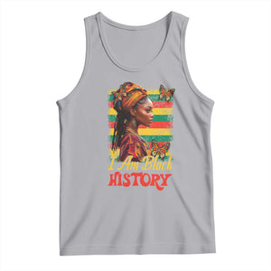 I Am Black History Tank Top African American Pride Woman TS02 Athletic Heather Print Your Wear