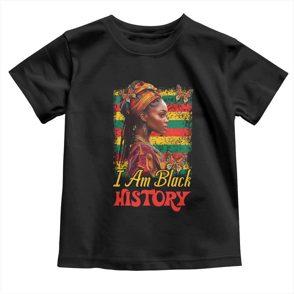 I Am Black History Toddler T Shirt African American Pride Woman TS02 Black Print Your Wear