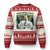 Funny JD Vance Interview Meme Knit Sweatshirt I Don't Really Care Margaret TS02 Red Print Your Wear