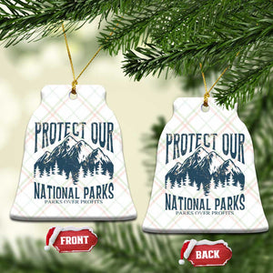 Protect Our National Parks Ceramic Ornament Retro Mountain Nature Graphic TS02 Print Your Wear