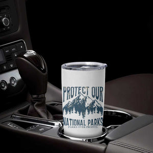 Protect Our National Parks Tumbler Cup Retro Mountain Nature Graphic TS02 Print Your Wear
