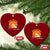 Respect The Locals Ceramic Ornament America's National Parks Vintage Bigfoot TS02 Print Your Wear