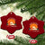 Respect The Locals Ceramic Ornament America's National Parks Vintage Bigfoot TS02 Print Your Wear