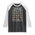 National Parks Bucket List Raglan Shirt I Haven't Been To Wishlist TS02 Black White Print Your Wear