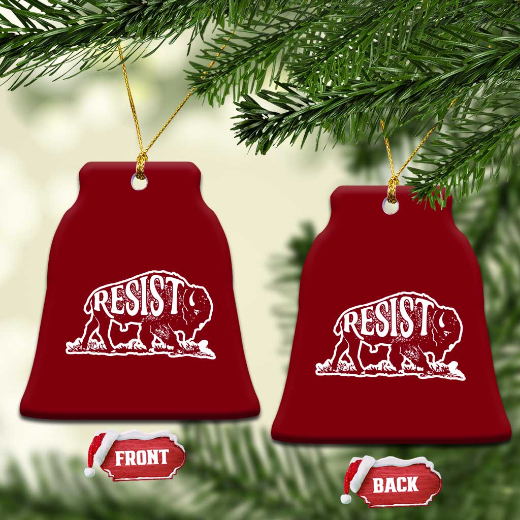 Protect Our National Parks Ceramic Ornament Bison Wildlife Resist TS02 Print Your Wear