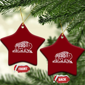 Protect Our National Parks Ceramic Ornament Bison Wildlife Resist TS02 Print Your Wear
