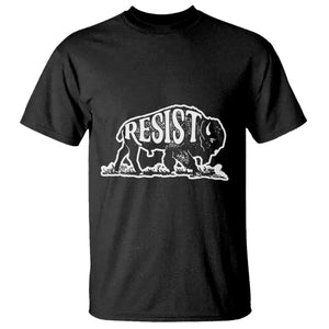Protect Our National Parks T Shirt Bison Wildlife Resist TS02 Black Print Your Wear