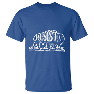 Protect Our National Parks T Shirt Bison Wildlife Resist TS02 Royal Blue Print Your Wear