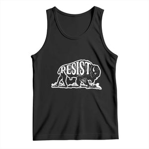 Protect Our National Parks Tank Top Bison Wildlife Resist TS02 Black Print Your Wear