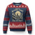 Protect Our National Parks Ugly Christmas Sweater Parks Not Profits Wolf Retro Graphic TS02 Navy Red Print Your Wear