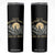 Protect Our National Parks Skinny Tumbler Parks Not Profits Wolf Retro Graphic TS02 Black Print Your Wear