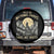 Protect Our National Parks Spare Tire Cover Parks Not Profits Wolf Retro Graphic TS02 No hole Black Print Your Wear