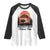 Protect Our National Parks Raglan Shirt Bison Buffalo Vintage Graphic TS02 White Black Print Your Wear