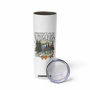 Protect Our National Parks Skinny Tumbler Wildlife Fishing Outdoor Adventure Retro TS02 Print Your Wear
