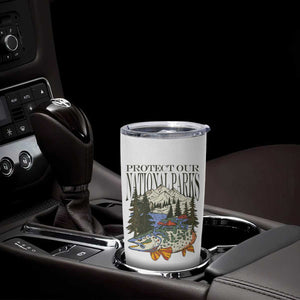 Protect Our National Parks Tumbler Cup Wildlife Fishing Outdoor Adventure Retro TS02 Print Your Wear