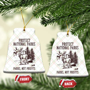 Protect National Parks Ceramic Ornament Support Parks Not Profits Deer TS02 Print Your Wear