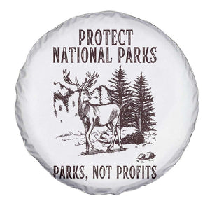 Protect National Parks Spare Tire Cover Support Parks Not Profits Deer TS02 Print Your Wear