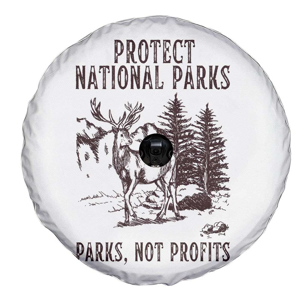 Protect National Parks Spare Tire Cover Support Parks Not Profits Deer TS02 Print Your Wear