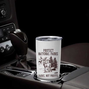 Protect National Parks Tumbler Cup Support Parks Not Profits Deer TS02 Print Your Wear