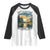 Yellowstone National Park Raglan Shirt Worlds First NP Retro Vintage Graphic TS02 White Black Print Your Wear
