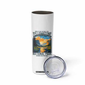 Yellowstone National Park Skinny Tumbler Worlds First NP Retro Vintage Graphic TS02 Print Your Wear