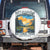 Yellowstone National Park Spare Tire Cover Worlds First NP Retro Vintage Graphic TS02 No hole White Print Your Wear