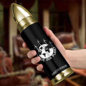 Save Our Planet Bullet Tumbler Wind Power Electricity Earth Day 2025 TS02 Print Your Wear