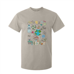 Save The Planet T Shirt For Kid Earth Day Protect Nature Environmental Recycling TS02 Sand Print Your Wear