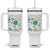 Save The Planet Tumbler With Handle Earth Day Protect Nature Environmental Recycling TS02 One Size: 40 oz White Print Your Wear
