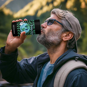 Earth Day Everyday 4 in 1 Can Cooler Tumbler Smile Face Hippie Planet Anniversary TS02 Print Your Wear