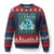 Earth Day Everyday Ugly Christmas Sweater Smile Face Hippie Planet Anniversary TS02 Navy Red Print Your Wear