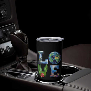 Earth Day LOVE Tumbler Cup Planet Anniversary Everyday TS02 Print Your Wear
