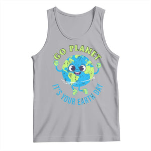 Go Planet It's Your Earth Day Tank Top TS02 Athletic Heather Print Your Wear