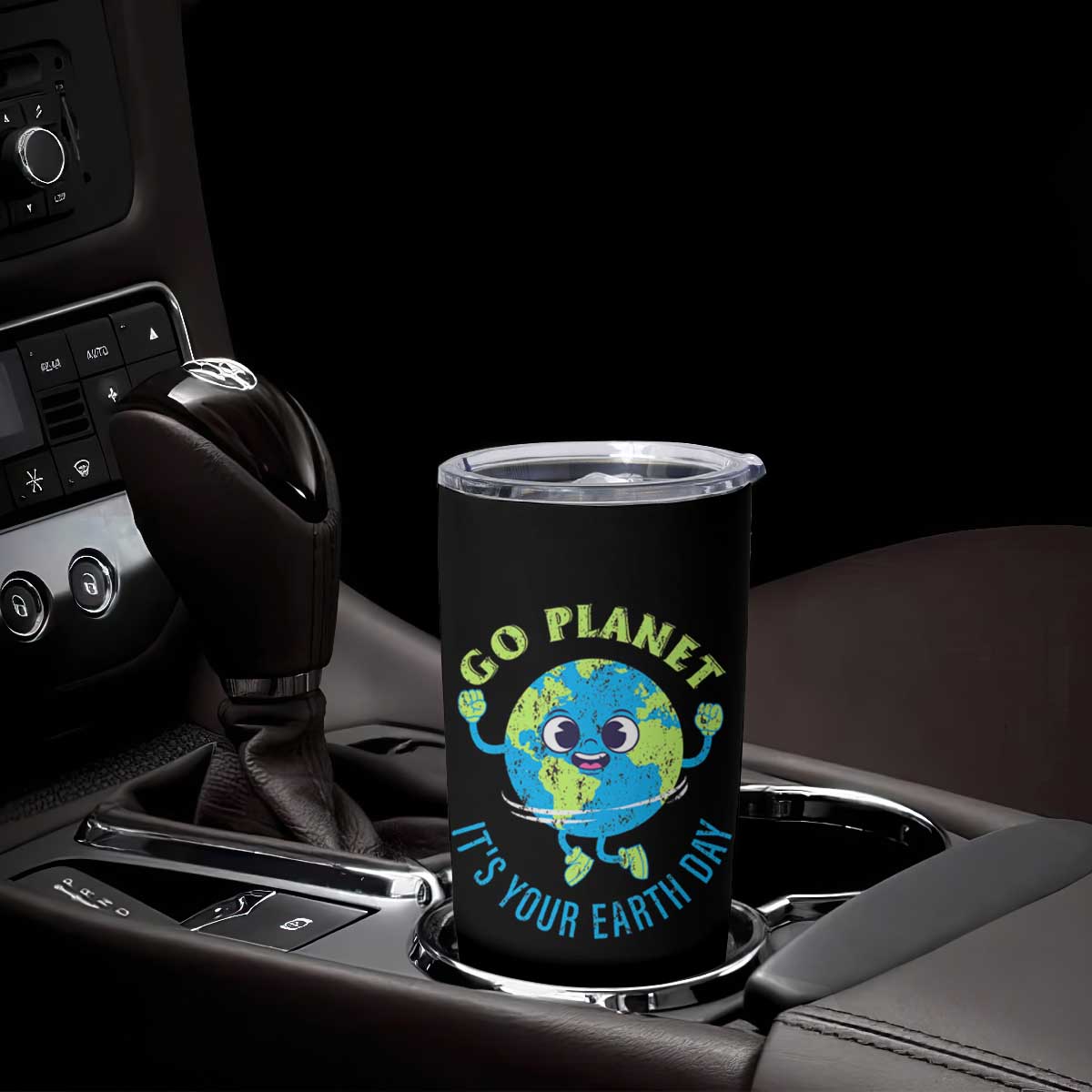 Go Planet It's Your Earth Day Tumbler Cup TS02 Print Your Wear