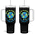 Go Planet It's Your Earth Day Tumbler With Handle TS02 One Size: 40 oz Black Print Your Wear