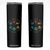 Save Bees Rescue Animals Recycle Plastic Skinny Tumbler Earth Day Protect The Environment TS02 Black Print Your Wear