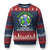 Earth Day Is Every Day Ugly Christmas Sweater Now More Than Ever TS02 Navy Red Print Your Wear