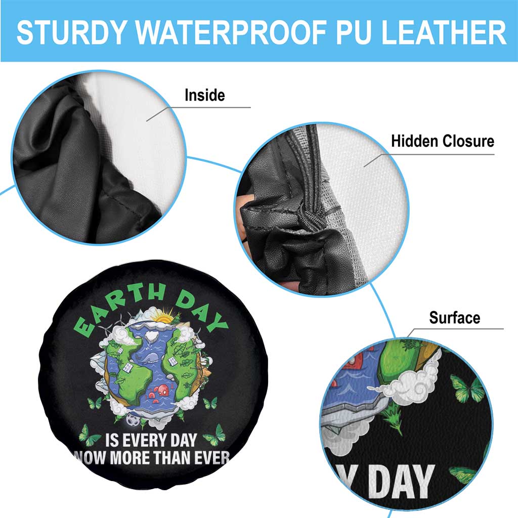 Earth Day Is Every Day Spare Tire Cover Now More Than Ever TS02 Print Your Wear
