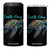 Sea Turtle Earth Day 4 in 1 Can Cooler Tumbler Save The Earth TS02 One Size: 16 oz Black Print Your Wear