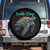 Sea Turtle Earth Day Spare Tire Cover Save The Earth TS02 No hole Black Print Your Wear