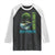 Our Power Our Planet Raglan Shirt Earth Day 2025 TS02 Black White Print Your Wear