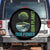 Our Power Our Planet Spare Tire Cover Earth Day 2025 TS02 No hole Black Print Your Wear