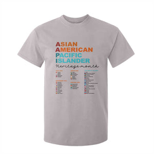 AAPI Heritage Month T Shirt For Kid Asian American and Pacific Islander Countries Pride TS02 Ice Gray Print Your Wear