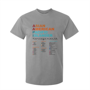 AAPI Heritage Month T Shirt For Kid Asian American and Pacific Islander Countries Pride TS02 Sport Gray Print Your Wear