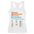 AAPI Heritage Month Racerback Tank Top Asian American and Pacific Islander Countries Pride TS02 White Print Your Wear