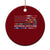 AAPI Heritage Month Ceramic Ornament Asian American and Pacific Islander USA Flag TS02 1pc Red Print Your Wear