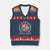 AAPI Heritage Month V-Neck Knit Sweater Vest Diversity Is Our Superpower Asian American and Pacific Islander TS02 Navy Red Print Your Wear