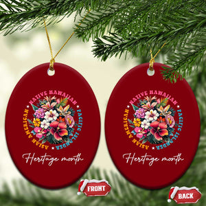 AAPI Heritage Month Ceramic Ornament Asian American Native Hawaiian Pacific Islander Vintage TS02 Print Your Wear