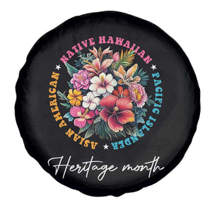 AAPI Heritage Month Spare Tire Cover Asian American Native Hawaiian Pacific Islander Vintage TS02 Print Your Wear