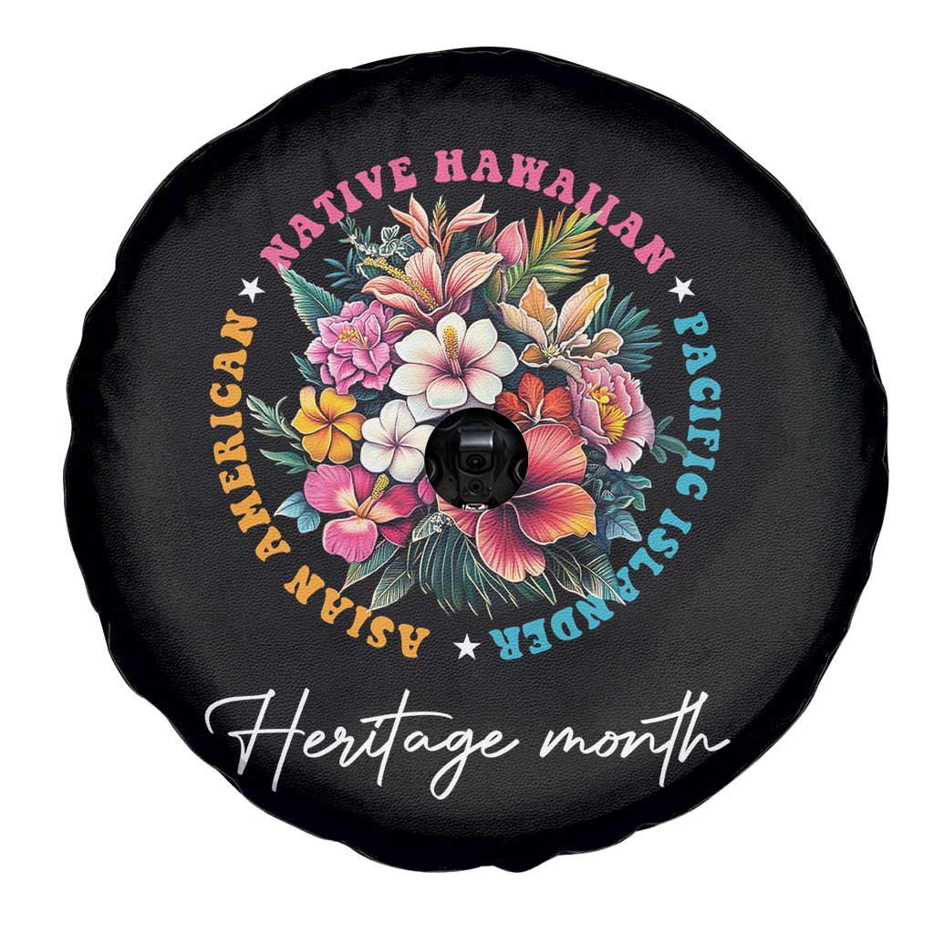 AAPI Heritage Month Spare Tire Cover Asian American Native Hawaiian Pacific Islander Vintage TS02 Print Your Wear